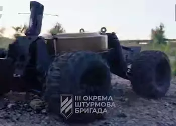 Третья штурмовая впервые в истории человечества взяла россиян в плен с помощью наземного робота