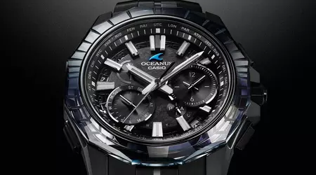 Casio will expand the premium Oceanus Manta watch line with two Calm Night models with sapphire glass, handcrafted by Japanese artisans