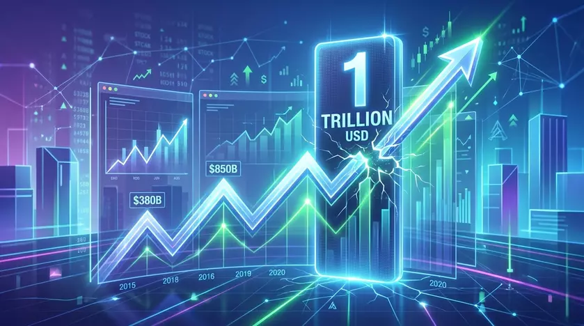 Логотип Anthropic на фоне кода