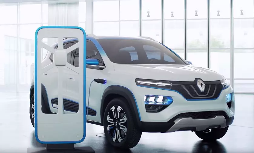 Renault K-ZE: дешевый электрический кроссовер с запасом хода 250 км