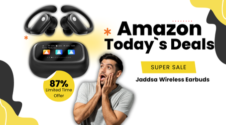 jaddsa Wireless Earbuds with Touchscreen Case – Save 87% Right Now!