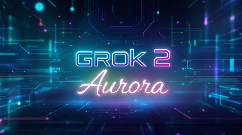 Grok Aurora раскрывает неофициальный логотип: стиль и символизм