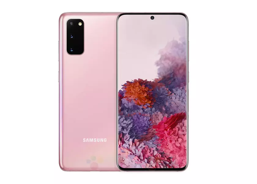 Samsung Galaxy S20 в новом цвете на официальных рендерах