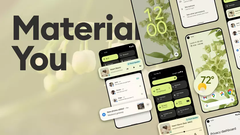 Официально: смартфоны Samsung, Xiaomi, OnePlus, OPPO, Vivo и realme c Android 12 получат динамические темы, как у Google Pixel