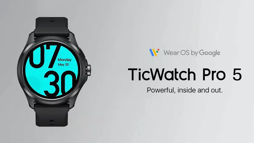 TicWatch Pro 5 на Amazon: смарт-часы c двойным экраном, чипом Snapdragon W5+ Gen 1 и автономностью до 45 дней со скидкой 54 евро