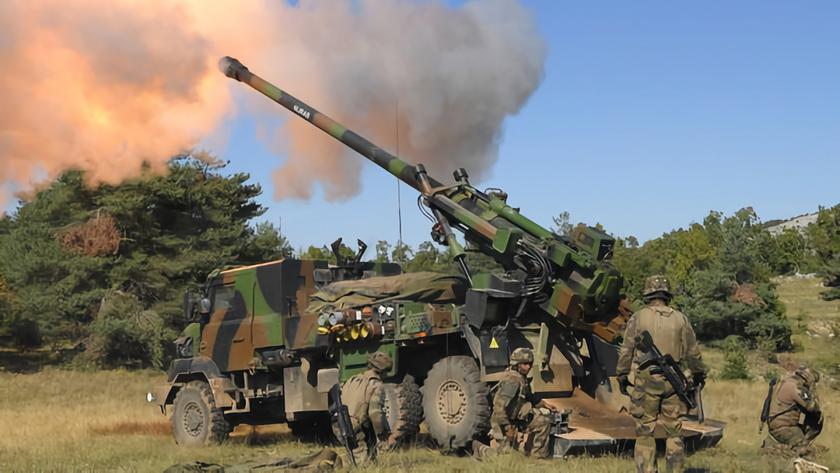 Не только гаубицы TRF1: Франция в ближайшие недели отправит Украине ещё 6 самоходных артиллерийских установок Caesar