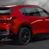 Mazda CX-5 на фоне городской улицы (миниатюра)