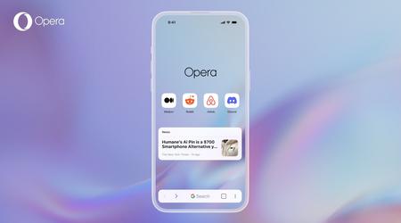 Opera One browser comes to iOS with updated AI features and improved usability