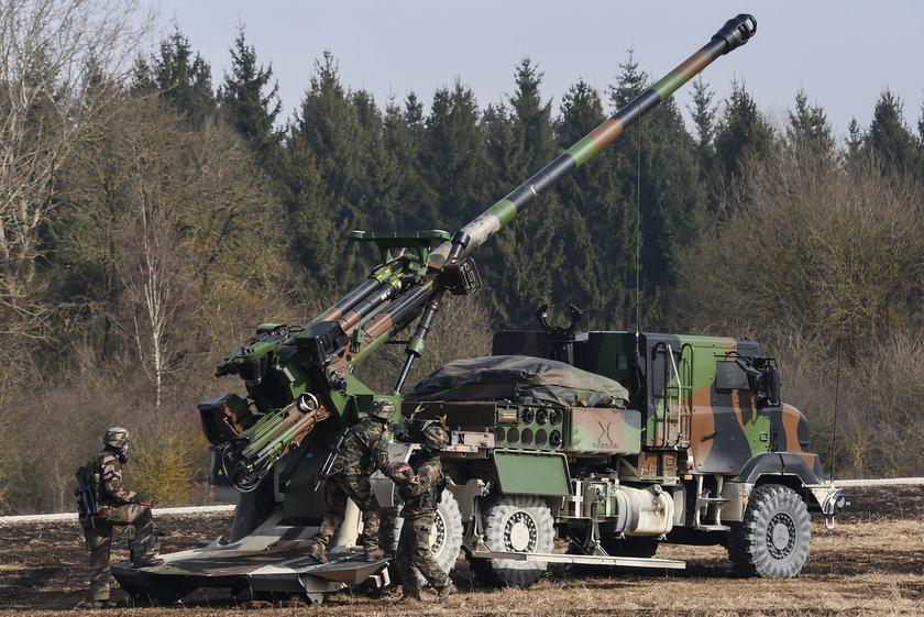 Nexter в 2024 году произведёт для Украины 78 самоходных артиллерийских установок Caesar