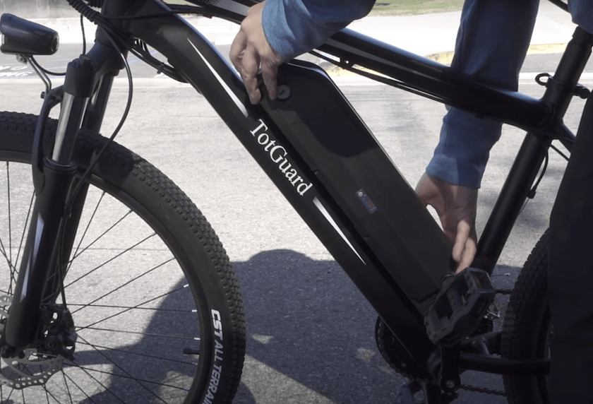 TotGuard electric bike for delivery