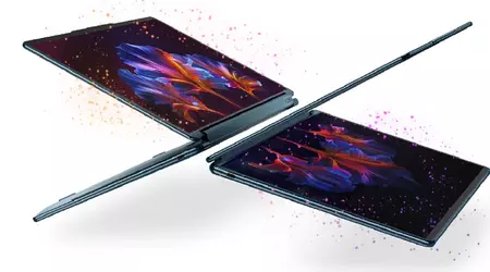 Lenovo представила потужний ноутбук Yoga Slim 9i з двома POLED-дисплеями, без клавіатури та широкими ШІ-можливостями