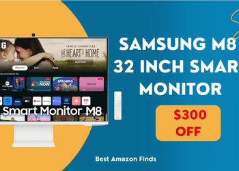 SAMSUNG M8 32-Inch Smart Monitor - Limited time deal $300 Off!