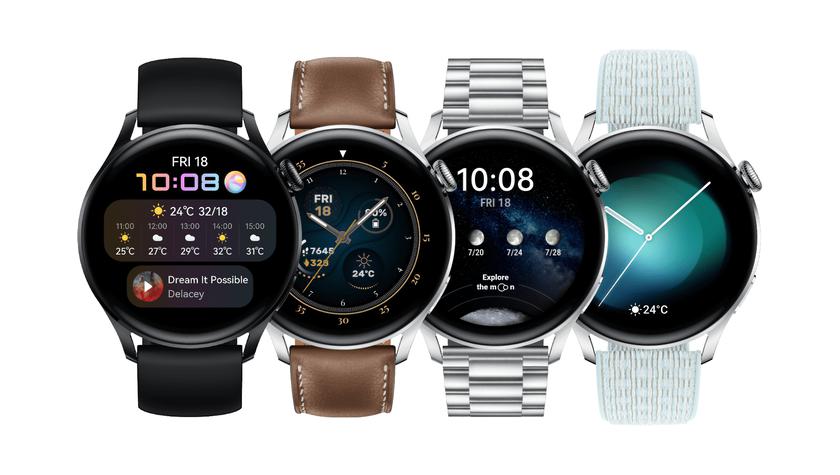 Huawei Watch 3 и Huawei Watch 3 Pro в Европе начали получать новую версию ПО