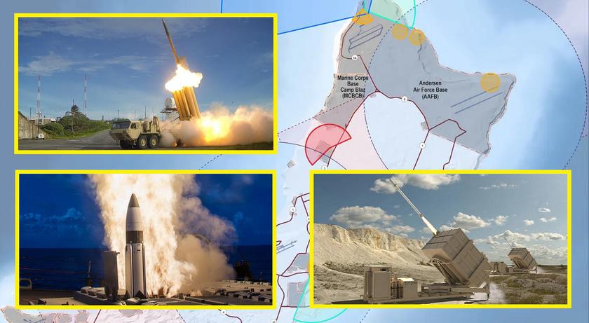США превратят Гуам в самое защищённое место на планете, разместив на острове 20 площадок противоракетной обороны с перехватчиками THAAD, Tomahawk, SM-6 Block IB, Patriot и SM-3 Block IIA