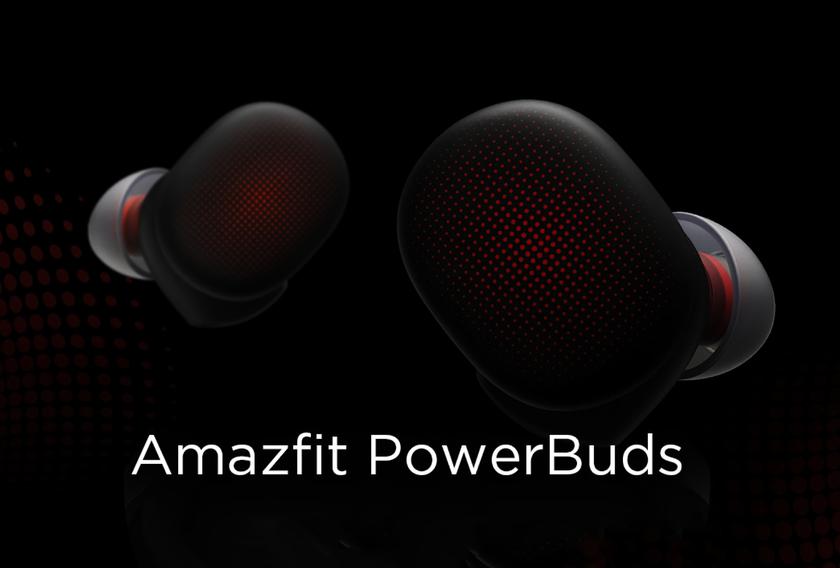 Amazfit PowerBuds: TWS-наушники с датчиком измерения пульса и защитой IP55 за $43