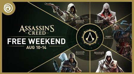Ubisoft hat ein Gratis-Wochenende für fünf Spiele der Assassin's-Creed-Franchise und erhebliche Rabatte für die meisten Teile der Serie angekündigt