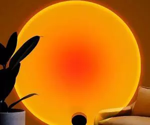 Lampe de projection coucher de soleil