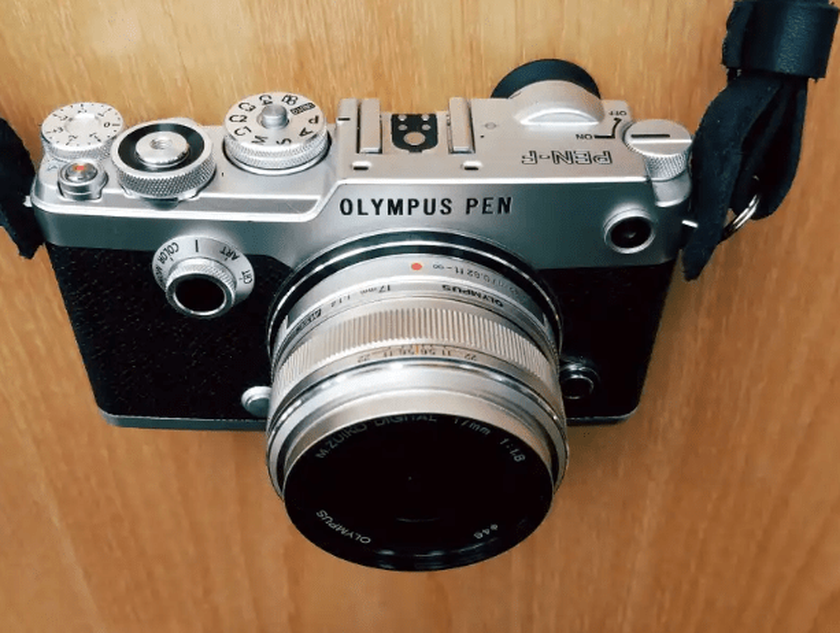 Olympus PEN-F retro look digital camera