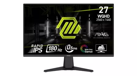 MSI MAG 275QF: 27-inch gaming monitor with 180Hz support for $124