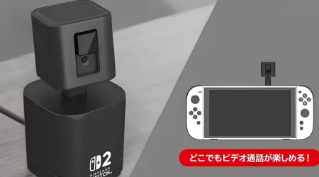 Hori has unveiled a cheap, minimalist camera for Nintendo Switch 2