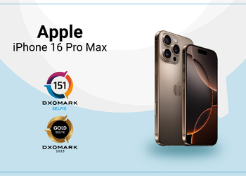 Лучший по сэлфи: iPhone 16 Pro Max возглавил рейтинг фронтальных камер DxOMark