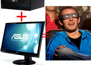 Идеи Asus для домашнего 3D-кинотеатра: монитор VG236H и BD-привод BW-12B1LT