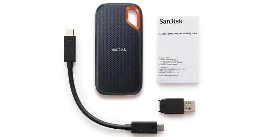 SSD esterno portatile SanDisk SSD V2