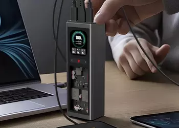 Lenovo представила внешний аккумулятор ThinkPlus 20000mAh с выходной мощностью до 140 В и возможностью зарядки трех устройств одновременно