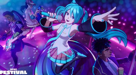 Ya es oficial: La cantante virtual japonesa Hatsune Miku aparecerá en Fortnite el 14 de enero