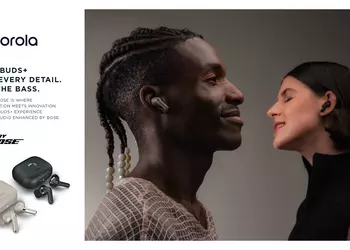 Moto Buds+: ANC, звук Bose и автономность до 38 часов за €150