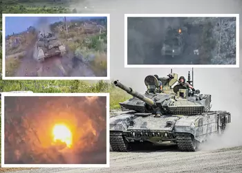 Украинский FPV-дрон за $500 поразил ещё один российский модернизированный танк Т-90М стоимостью до $4,5 млн