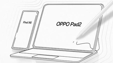 Insider zeigt, wie das OPPO Pad 2-Tablet mit Stylus und gebrandetem Tastaturgehäuse aussehen wird