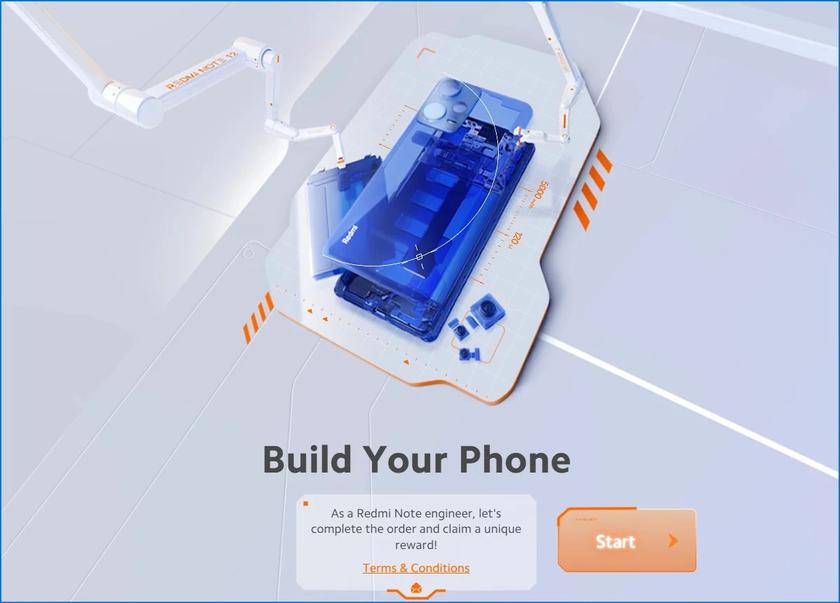 Xiaomi offers to “assemble” your perfect Redmi Note with a game