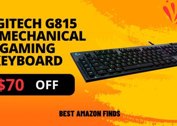 Logitech G815 RGB Mechanical Gaming Keyboard - $70 OFF Great Opportunity to Buy!