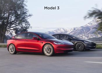 Tesla представила нову Model 3: оновлений дизайн і збільшений запас ходу