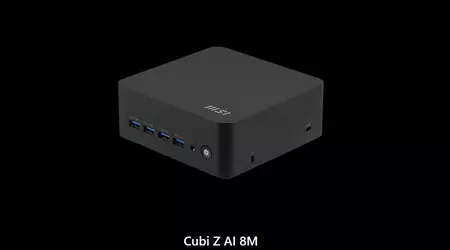 MSI introduced the ultra-compact mini-PC Cubi Z AI 8M — with a volume of only 0.9 liters, featuring Ryzen 8000 and a powerful neural module