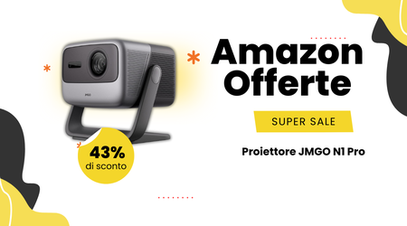 JMGO N1 Pro Proiettore Laser 1080P – Risparmia 650,99€ per il Black Friday!