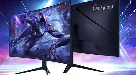 ViewSonic announced the Optiquest curved monitor with a 31.5" screen, 165Hz and a price of $159