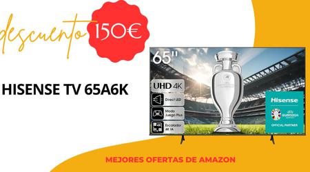 Hisense TV 65A6K por 150€ ! ¡Oferta por tiempo limitado!