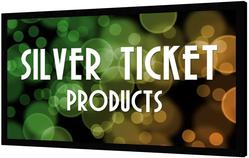 Silver Ticket Projector Screen White