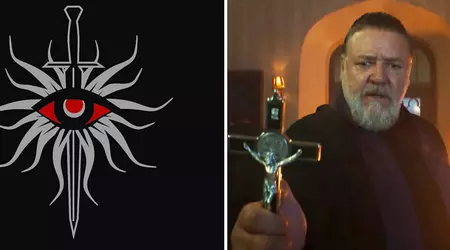 The makers of Pope's Exorcist movie used a symbol from Dragon Age: Inquisition instead of the real sign of the Spanish Inquisition