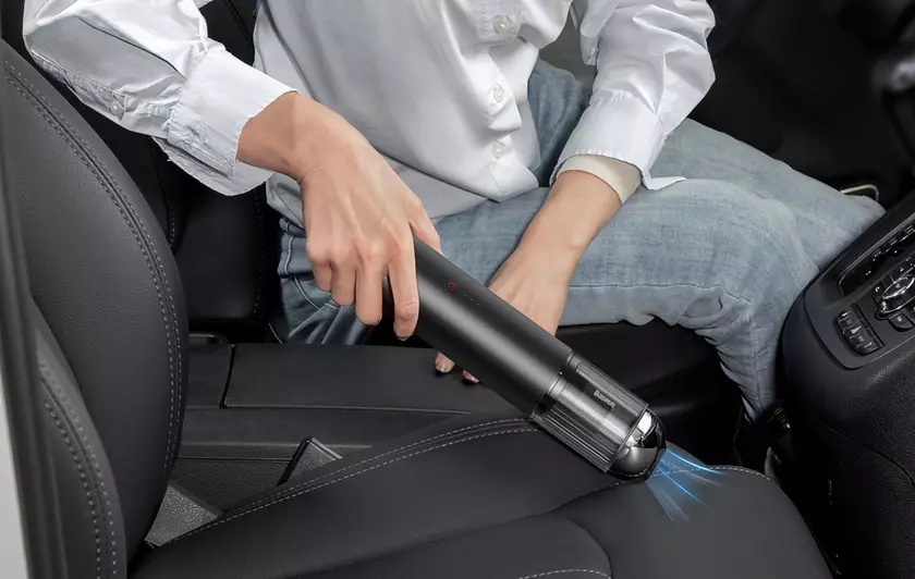 Baseus A3: мощный автомобильный пылесос с подсветкой 