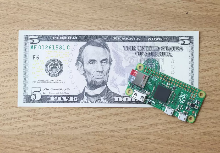 Raspberry Pi Zero: одноплатный компьютер за $5