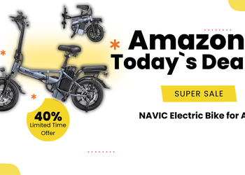 NAVIC Electric Bike for Adults – Foldable E-Bike with $200 Discount!
