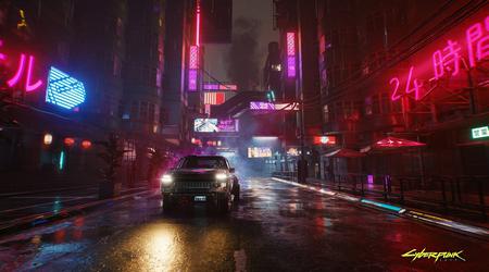 CD Projekt Red heeft een sfeervolle, dynamische wallpaper uitgebracht voor de Xbox Series met een panorama van de nachtelijke stad uit Cyberpunk 2077.