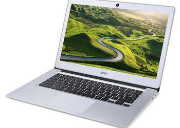 Acer представила металлический хромбук Chromebook 14