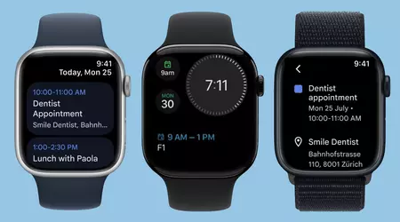 L'application Google Calendar est désormais disponible sur Apple Watch, mais ses fonctionnalités sont limitées