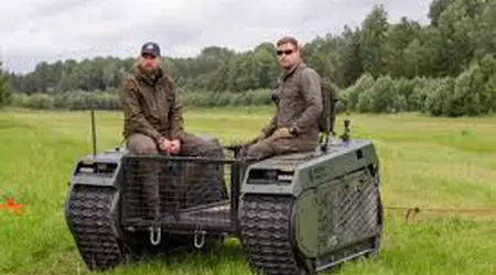 Sweden acquires THeMIS tracked cargo drone from Estonian company