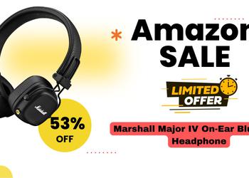 Marshall Major IV On-Ear Headphone -  Limited $80 OFF!Black Friday Deal!