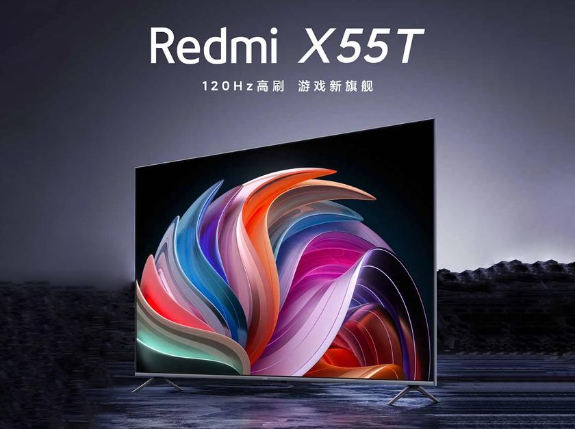 Redmi X55T: Smart TV con schermo 4K 120Hz, HDMI 2.1 e supporto AMD FreeSync Premium a 320€.